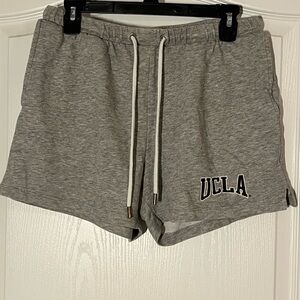 H&M Gray UCLA Logo Shorts